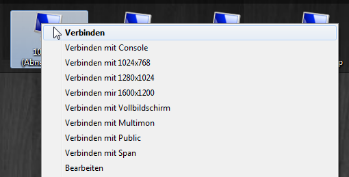 Kontextmenü für RDP Dateien erweitern